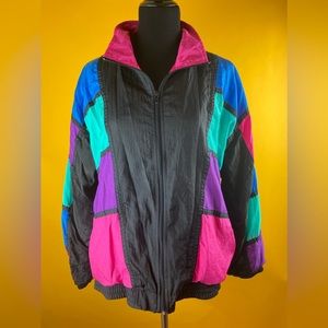 Large Lavon Color Block Jacket